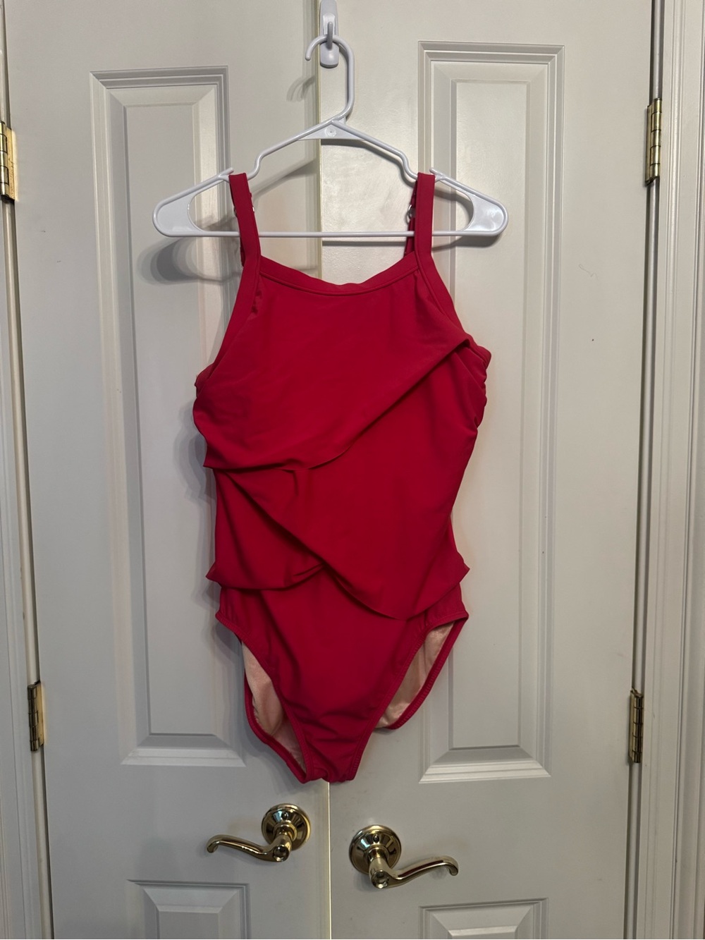 Miraclesuit Red One-Piece Swimsuit